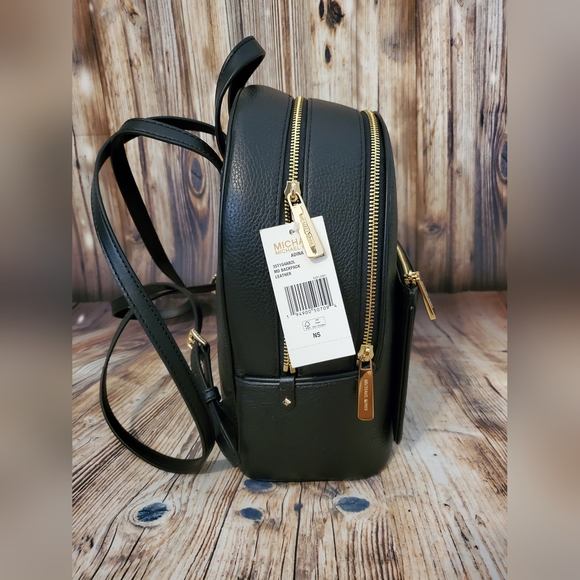 Michael Kors Adina Backpack Pebbled Leather Medium Backpack - Picture 5 of 14